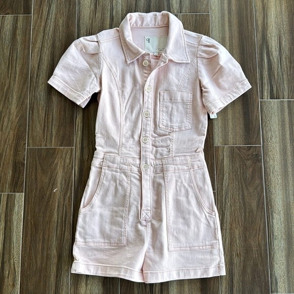 NWT Pilcro The Kit Utility Romper - Picture 2 of 16